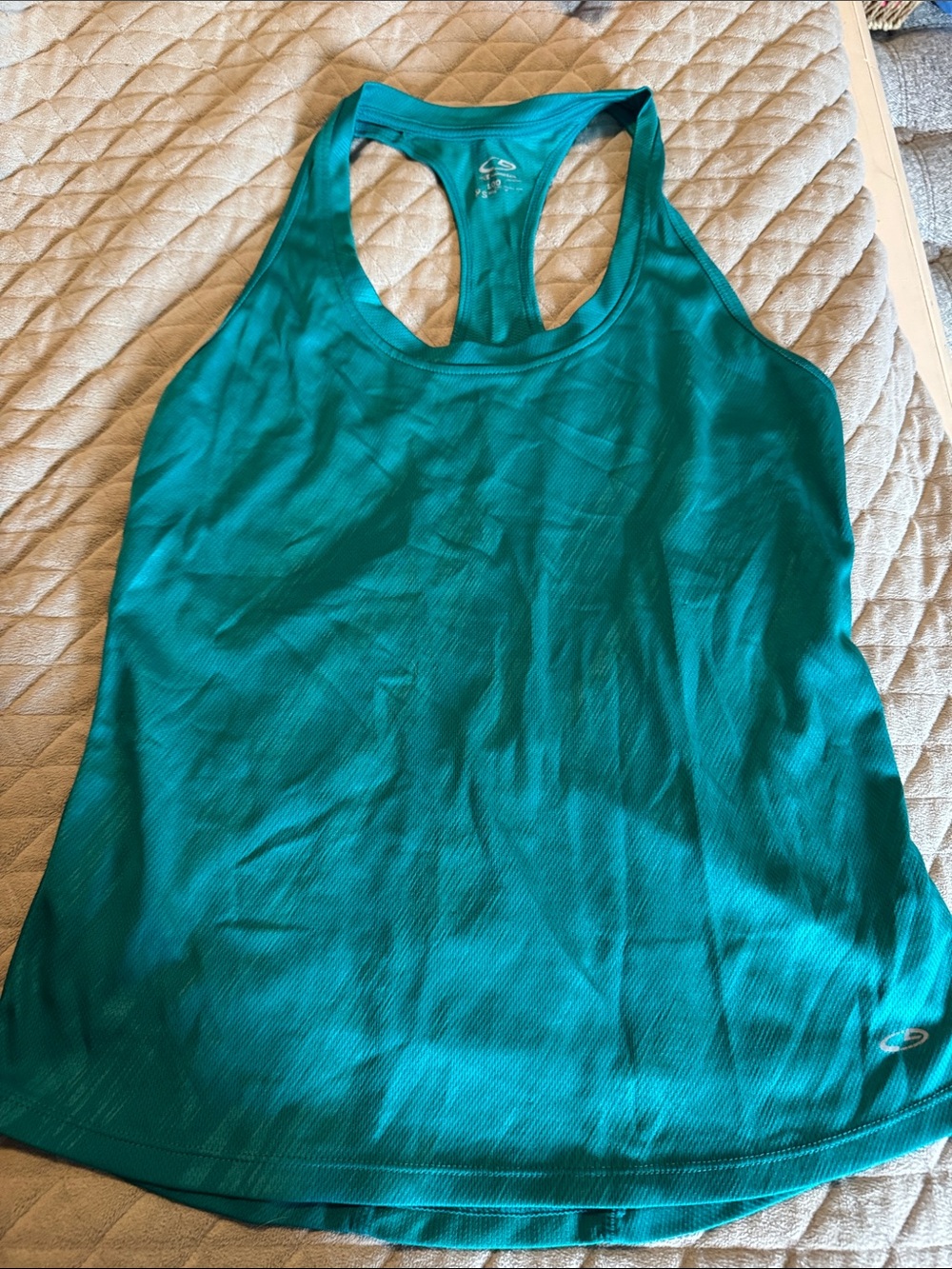 Champion Teal Racerback Athletic Tank